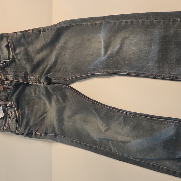 Men's Classic Levis Straight Leg Blue Jeans 30x32 - Picture 1 of 6
